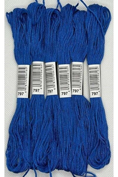 ALMİŞ 6 bucăți de o singură culoare etamină brățară cruce broderie braziliană...