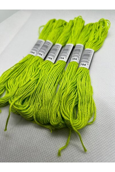 ALMİŞ 6 τμχ Μονόχρωμο Βραχιόλι Ατεμίνης Σταυροβελονιά Βραζιλίας Κέντημα Σχοινί 4-758