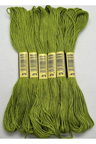 ALMİŞ 6 bucăți de o singură culoare etamină brățară cruce broderie braziliană 2-340