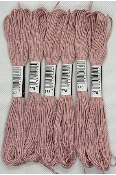 ALMİŞ 6 bucăți de o singură culoare etamină brățară cruce broderie braziliană 4-758