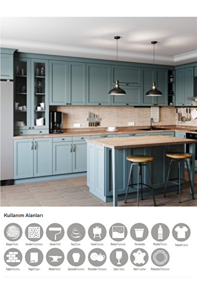 Cadence Boya Multısurface Hybrıd Akrilik Boya H-003 ESKİMİŞ BEYAZ 2 Litre