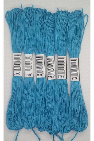 ALMİŞ 6 bucăți de o singură culoare etamină brățară cruce broderie braziliană 8-3713