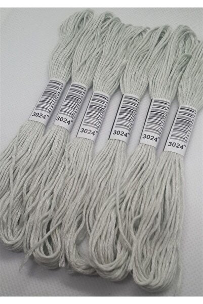 ALMİŞ 6 τμχ Μονόχρωμο βραχιόλι Ατεμίνης Σταυροβελονιά Βραζιλίας Κέντημα Σχοινί 7-3341