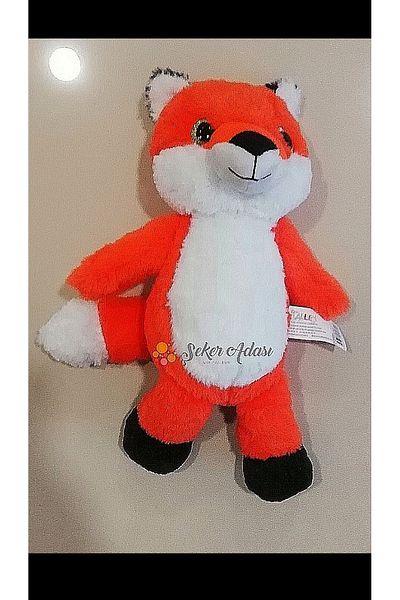 Şeker Adası Red Plush Fox 30 cm Full According to the Swan