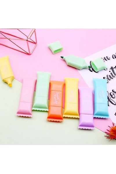NaSaDAN Chocolate Shaped Highlighter 6 Colors