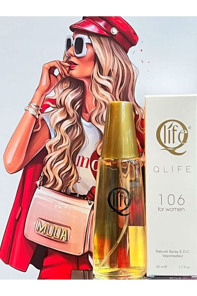 Qlife No: 106 She Emporia Armani Fresh-Çiçek-Meyve Kokulu Kadın Parfüm 50 ml EDC