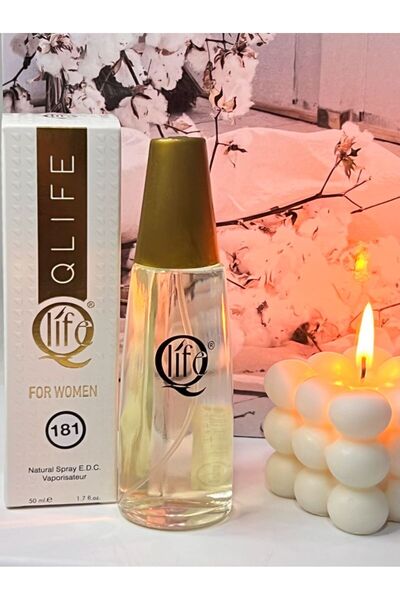 Qlife No: 181 Magnetism Escada Oriental-Çiçek Kokulu Kadın Parfüm 50 ml EDC