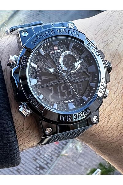 Naviforce NAVIFORCE NEW MODEL DIGITAL ANALOG MEN'S WRISTWATCH WITH ALARM LIGHTING