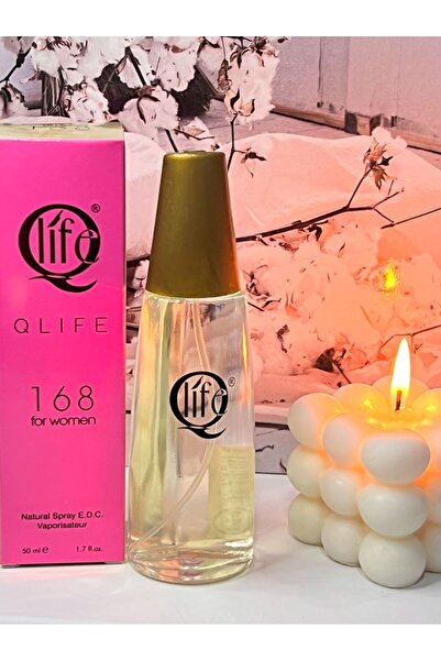 Qlife No: 168 Oriental-Odunsu Kokulu Kadın Parfüm 50 ml EDC