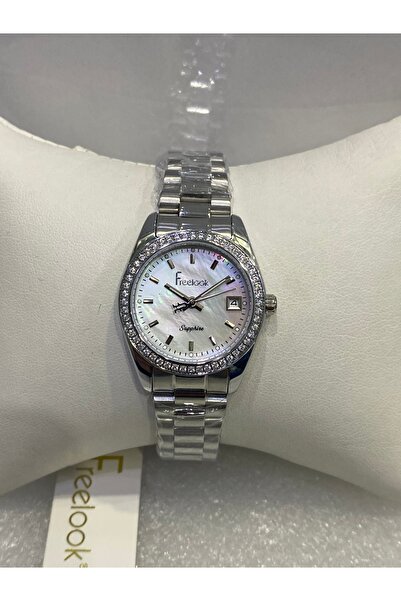 Freelook ÇELİK TARİHLİ SEDEF KADRAN SAPHİRE 28 MM 5 ATM KADIN KOL SAATİ