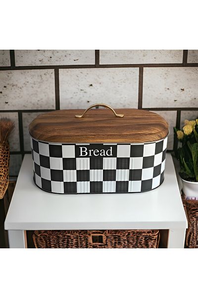 GizzGlow Metal Bread Holder Pattern with Lid