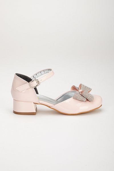 BDKButik Pantofi cu toc deschis pentru fete, pantofi de seara deschisi pentru fete