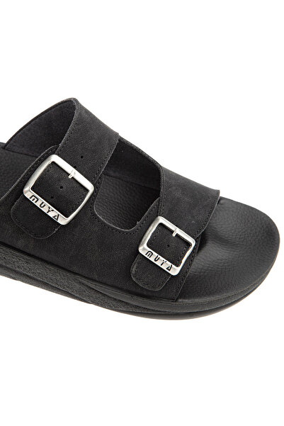 Muya Ditta Men's Slippers - Anatomical Sole, Adjustable Buckle, Four Seasons