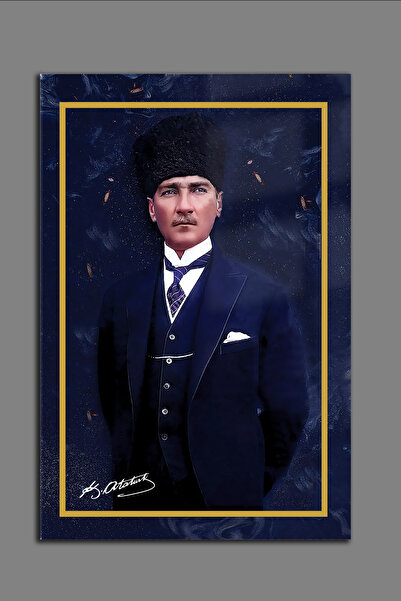 glassartdesign Tabloul de sticlă Ataturk 54