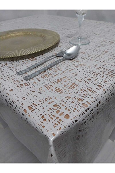 Herseyygüzell مفرش طاولة مطلي بالدانتيل PVC