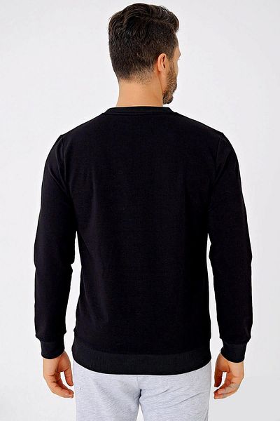 UHLSPORT Men's Sweatshirt - B. Collar, Cotton Rush, 3211302