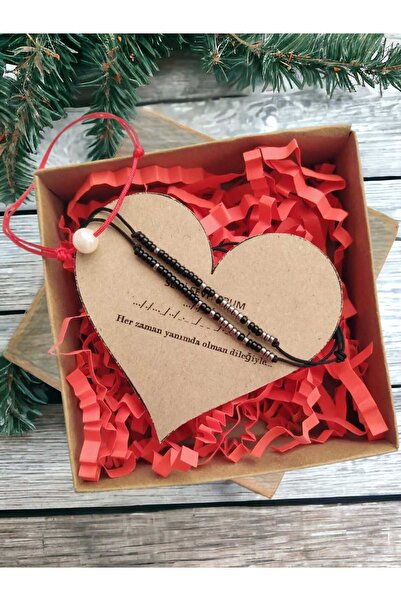 nasclaycollection سوار زوجين مكتوب عليه عبارة "أنا أحبك" باللون الأسود والفضي...