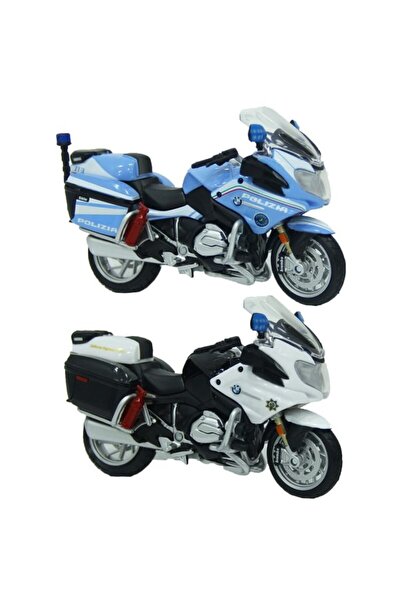 Maisto Educational Baby and Child Maisto 1:18 Police Motorcycle