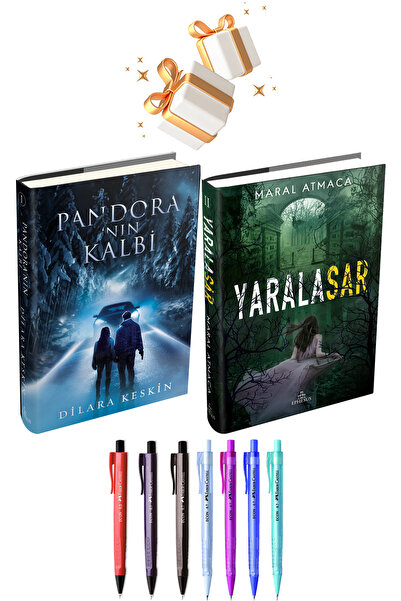 Ephesus Yayınları Ephesus Pandoranın Kalbi ve Yaralasar 2 Ciltli + Faber Kale...