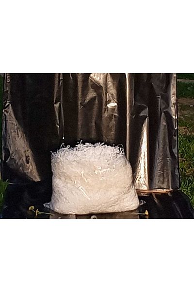 meteor taş Cropped Z Zigzag Plough Cropped Paper 500 Gr White Color Ornamental Filling Material
