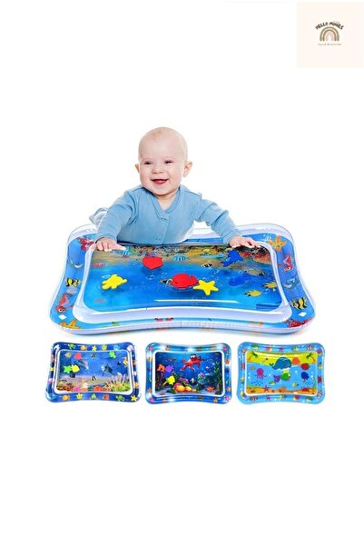 teknotrust بساط لعب مائي للأطفال وقت البطن وقت النشاط