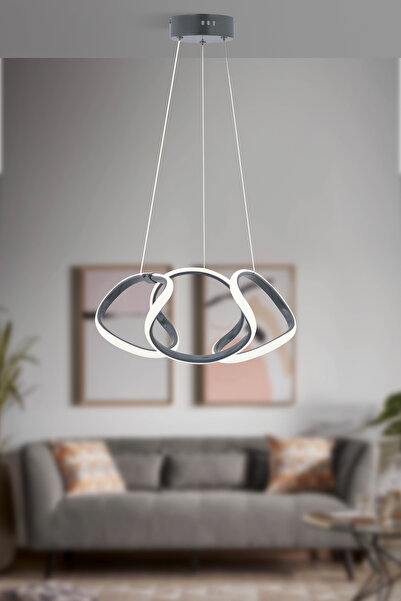 Trend Kitchen Eskitme Salon, Mutfak, Oda Antre Ve Hol Beyaz Power Ledli Avize