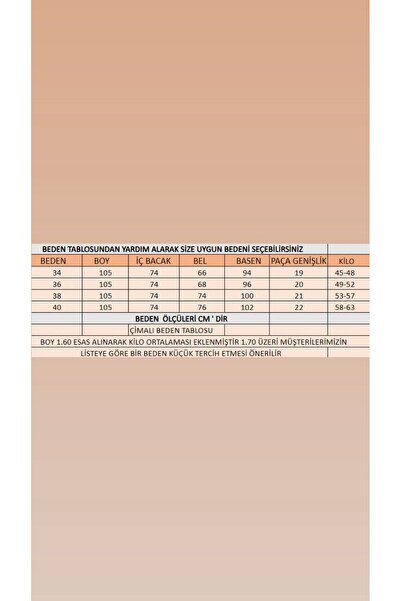 modazoom Kadın Önü Dikişli Siyah Yüksel Bel Palazzo Pantolon