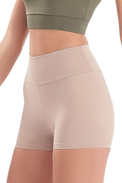 josejuan Pantaloni scurti sport mini pentru femei Leggings cu talie înaltă Strângere 7400