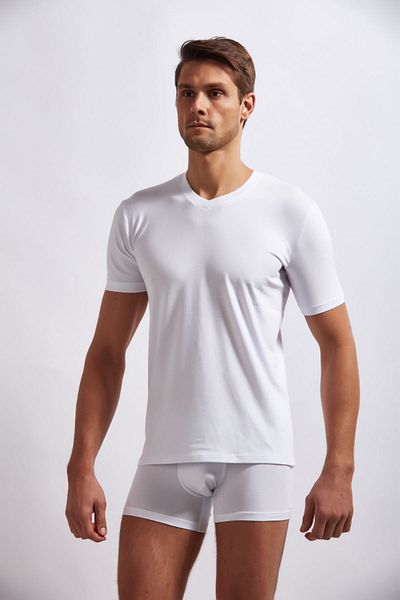 josejuan Tricou pentru bărbați, exclusivist cu decolteu în V, Lycra modal Suprem 54212