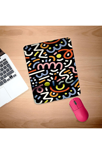 UcuruStore Πολύχρωμα Σχήματα Ποντικομαξιλαράκι με Στήριγμα Καρπού