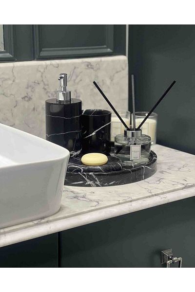 Voodo Concept Σετ μπάνιου Alexander Black Marble