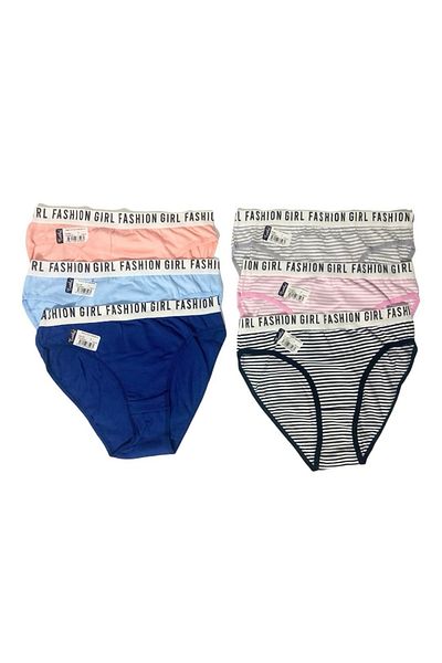 Tutku Γυναικεία Fashion Girl Colorful Assortment Σλιπ μπικίνι 6 Συσκευασία