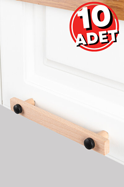 ARTI WOODS Ručka za ormarić, 10 komada - 320 mm (32 CM) - Ručka od prirodnog ...
