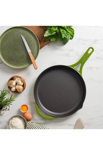 Pot Art Potart Forest Düz Döküm Tava 28 Cm