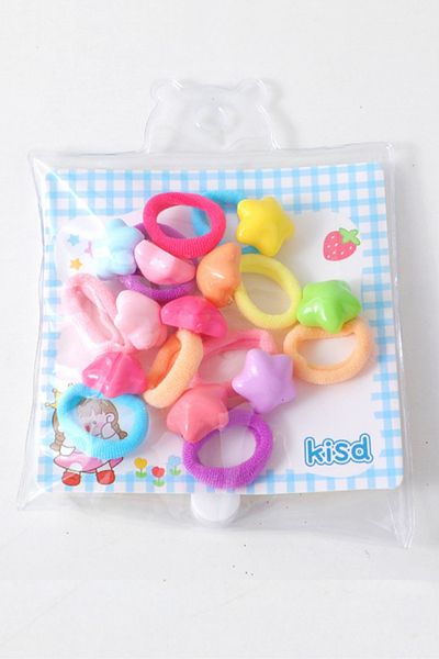 YOYOSO Star Figured 10-Piece Rubber Buckle