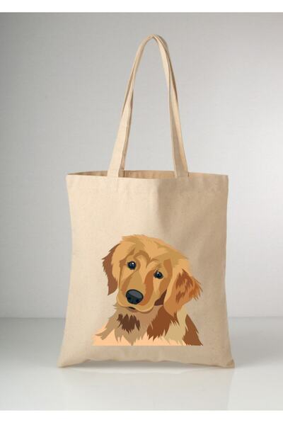Cemira Cute Dog Dog Tote Bag υφασμάτινη τσάντα
