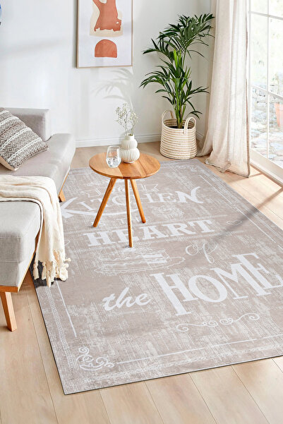 Valery Home Bianca Vl Eco Dijital Baskı Makinada Yıkanabilir Kaymaz Taban Dek...