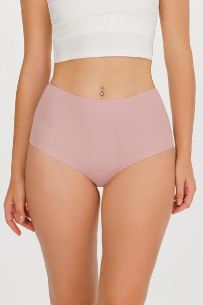 Sensu Kadın Yüksek Bel Lazer Kesim Külot 3'lü Kts2011