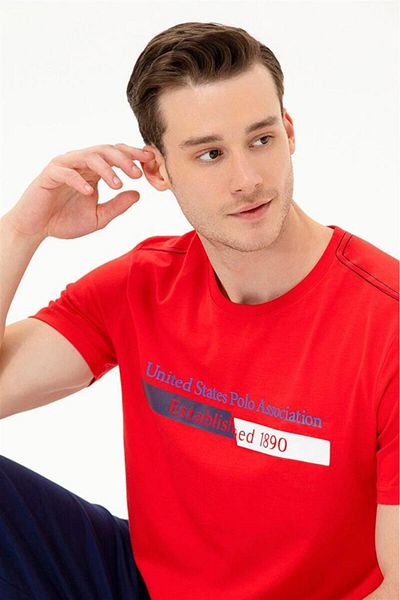 U.S. Polo Assn. Men's White Short Sleeve T-Shirt1573174