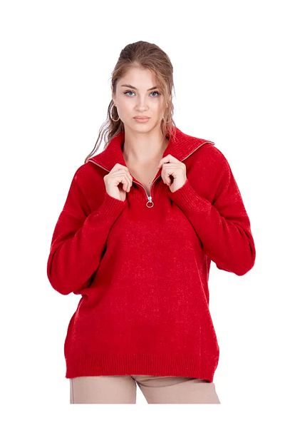 Fashinyou Women's Oversize Knitwear Wool Sweater