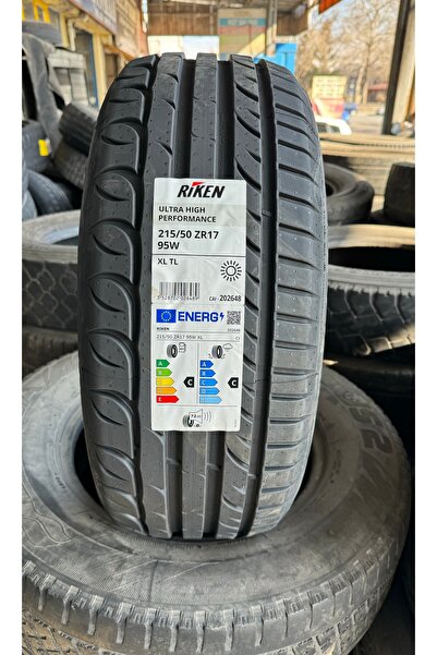 RIKEN 215/50 R17 95W XL RİKEN UHP YAZ LASTİĞİ (SİBOB HEDİYELİ-2023 ÜRETİM)