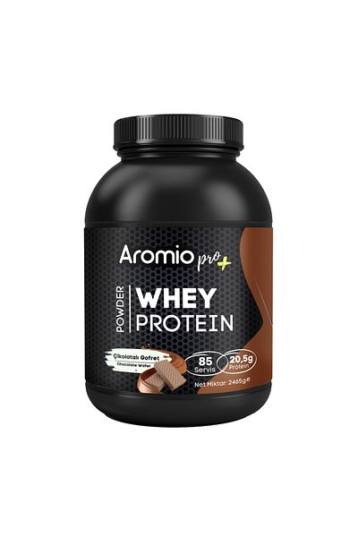 Aromio Pro+ Whey Protein - Chocolate Wafer, 85 Serve, 2465g