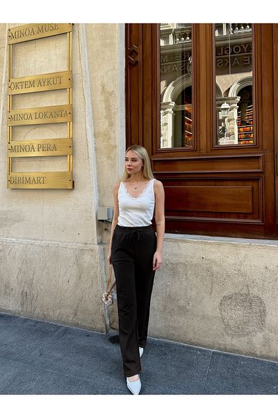 AFROGİYİM Women's Relaxed Cut Trousers