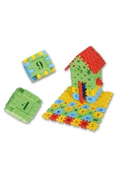 Evistro Children's Smart Smart Numbers Educational Block Game 250 Pieces