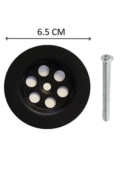 FAWER Faucet & Shower Black Sink Strainer Set of 2 - 510B2