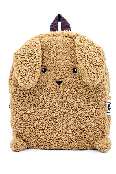 Tosbiş Tavşan Sütlü Kahve 0-8 Yaş Çocuk Sırt Çantası, Kreş - Anaokulu Çantası
