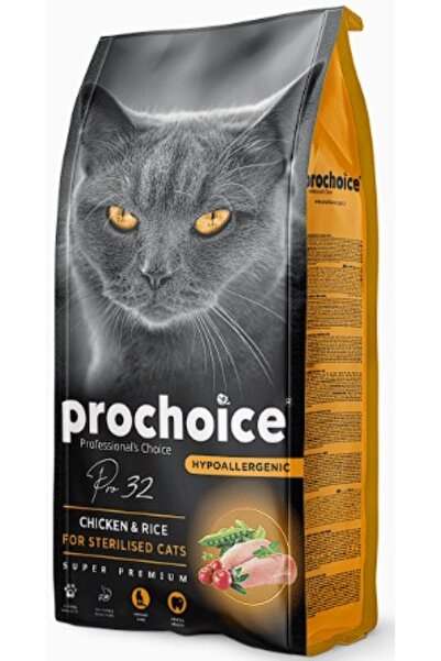 ProChoice Pro ChoicePro 32 Sterilised Hypoallergenic Tavuk&Pirinç Kısırlaştır...