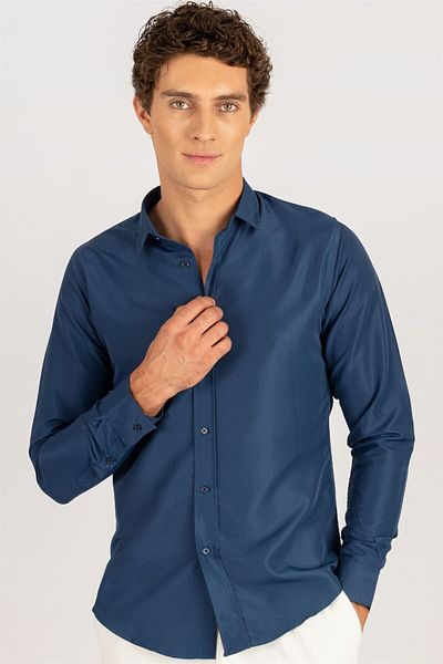Navy and 2025 white mens shirt
