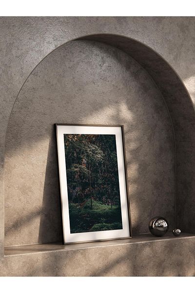 Postifull Forest No:39 Αφίσα με τυπωμένη φωτογραφία χωρίς πλαίσιο - Διακόσμηση τοίχου σαλονιού, κουζίνας, σαλονιού και αίθουσας