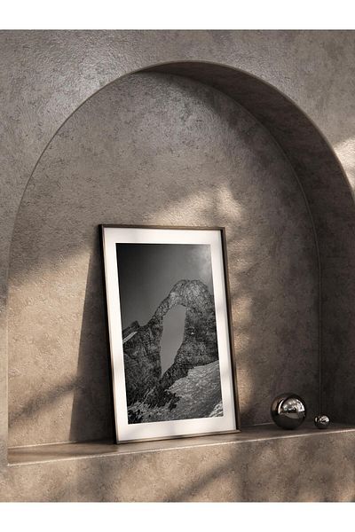 Postifull Ασπρόμαυρη αφίσα HD Photo Frameless - Διακόσμηση τοίχου σαλονιού και κουζίνας Νο:37